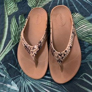 Oofos Flip Flops